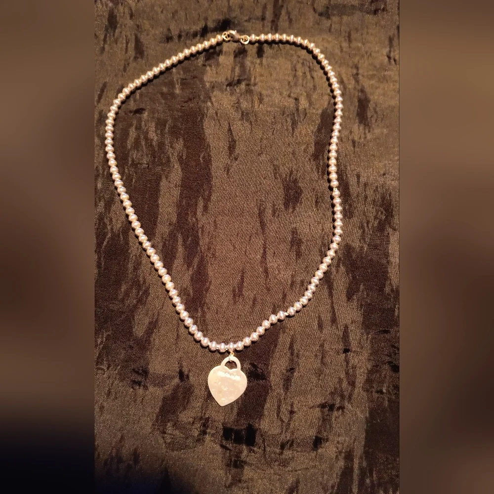 Authentic Return to Tiffany bead necklace - Picture 8 of 8